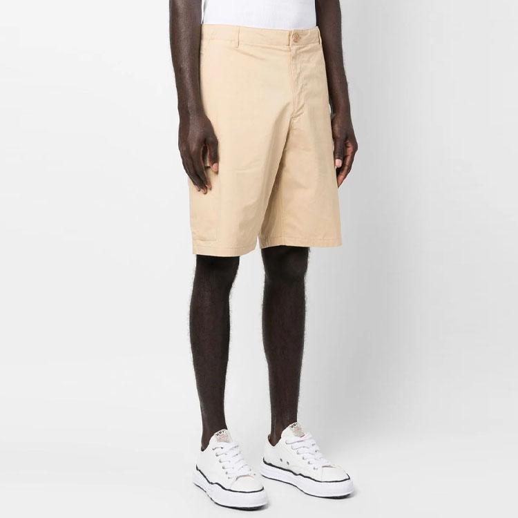 Kenzo Logo Patch Knee Length Cargo Shorts FD55SH2359RO-11