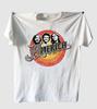 VTG America Band WEISSes T-Shirt Kurzarm Alle Größen S bis 45XL JM853 Unisex T-Shirt