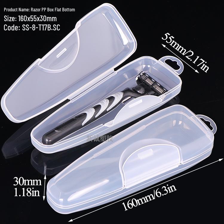 

Makeup Cotton Swab Storage Box: Single/Double Compartment, Plastic PP Box for Lipstick and Remover Wipes