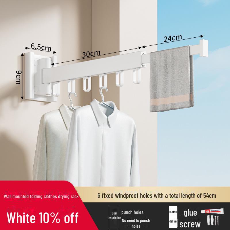 Gao Wenhai Wall-Mounted Foldable Indoor Clothes Drying Rack