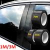 Tape Car Door Sill Protector Matte Black Body Nanoscale Sticker Slip-resistant Anti-scratch 3D Carbon Fiber Sticker Waterproof
