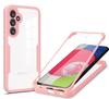 360° Plně krycí pouzdro pro Samsung Galaxy S25 S24 A56 A55 A34 A54 A35 A25 A15 A53 A33 A13 A14 A52 Nárazuvzdorné pouzdro s ochranou displeje