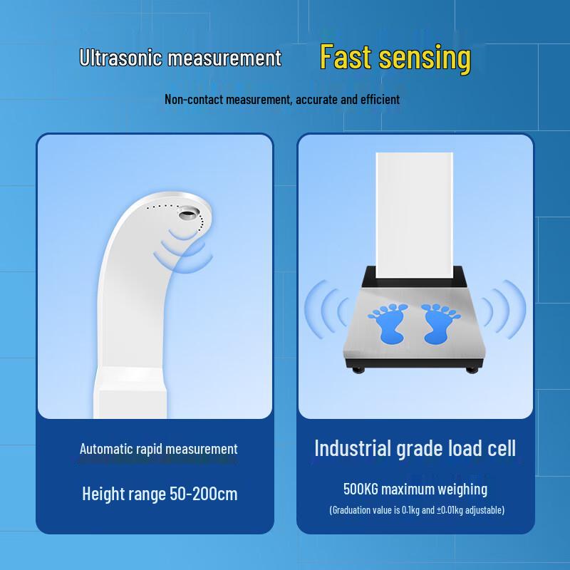 Shanghe Smart Ultrasonic Foldable Health Scale
