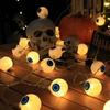 Creative Eyeball String Light Battery/USB Powered Halloween Decorations Light Home Decor