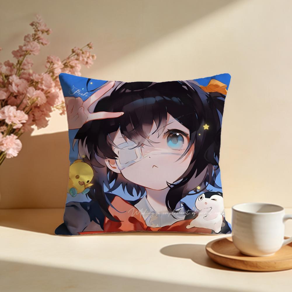 

Hot LLove Chunibyo Other Delusionser Cushion Cover Stylish Washable Pillow Cover Ideal for Couch Bedroom Car Decoration 30X30cm