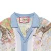 SS22 Shirt Men's Ivory Blue 685929-ZAIKL-4311