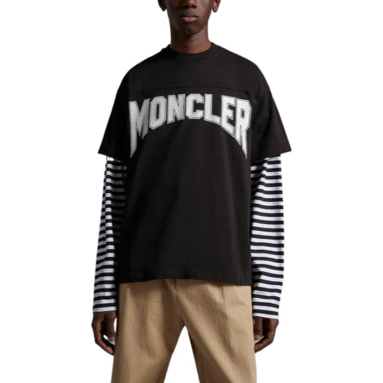 Moncler SS23 T Shirt Men's Black I10918C00011M2643999