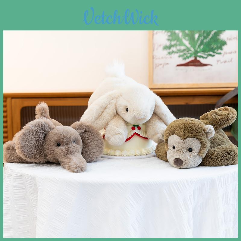 Jc Monkey Elephant Rabbit Plush Toy Soft Stuffed Animal Gift For Children And Girls