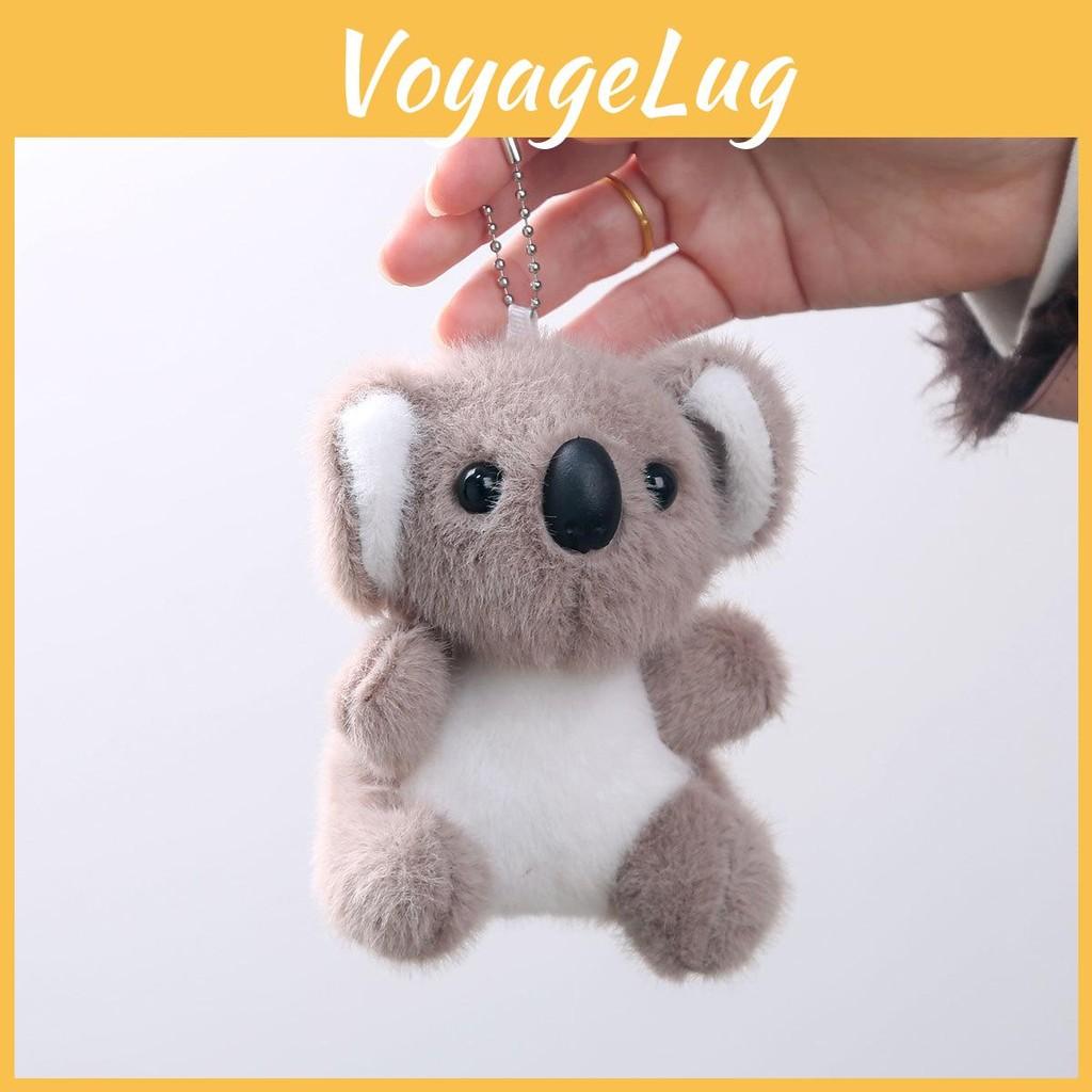 Koala Sitting Animal Plush Keychain Kids Girls Soft Cotton Filling Bag Accessory