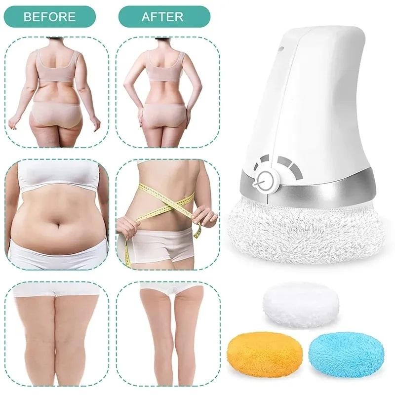 High Frequency Vibration Body Massager Slimming Machine Anti-Cellulite Massage Roller with Guasha Scraping Fat Burner Device for