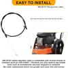 946-05141 40" Control Cable for Cub Cadet Speed Control Cable, for MTD, Troy-Bilt, Craftsman, Columbia and Cub Cadet Wheel Trimmer ST100 26SD710