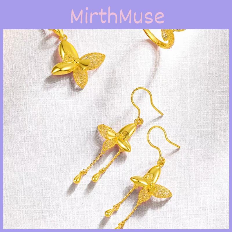 Stylish Gold Plated Butterfly Wire Ring Chic Geometric Jewelry Perfect For Women