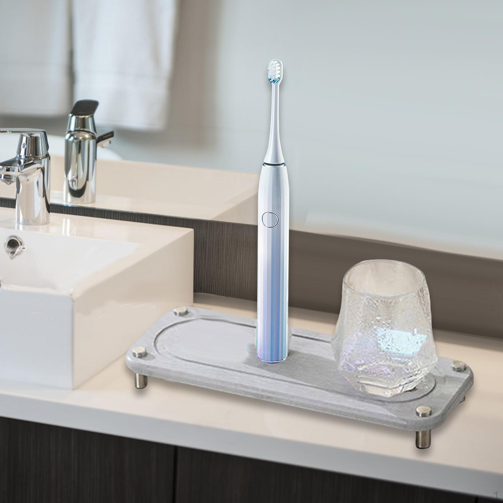 

Коврик для сушки посуды, дренаж, диатомовая грязь, быстрая впитывающая способность, легкая очистка, раковина светло-серый