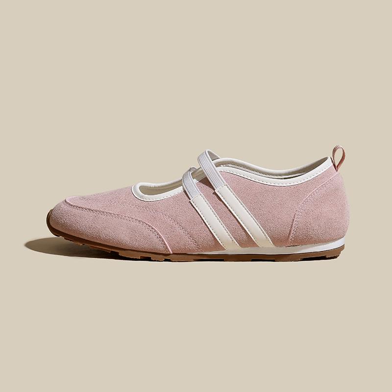 

Woodpecker Silver Flat Mary Jane Ballet Shoes - Women s Spring/Summer 2025 Soft Sole Slip-ons 39