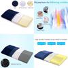 Premium Memory Foam Lumbar Support Wedge Pillow For Ultimate Back And Leg Comfort
