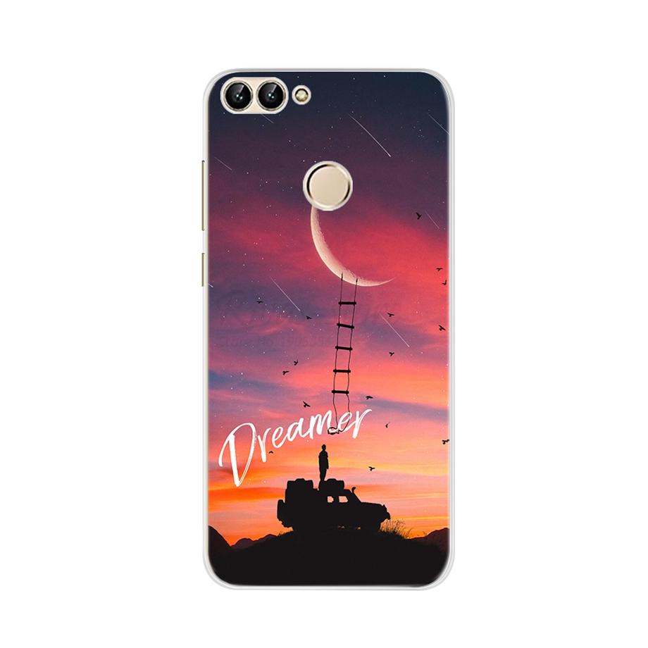 For Huawei P Smart 2018 Case TPU Soft Silicone Back Cover Phone Case For Huawei P Smart 2019 Cover Fundas FIG-LX1 PSmart Case