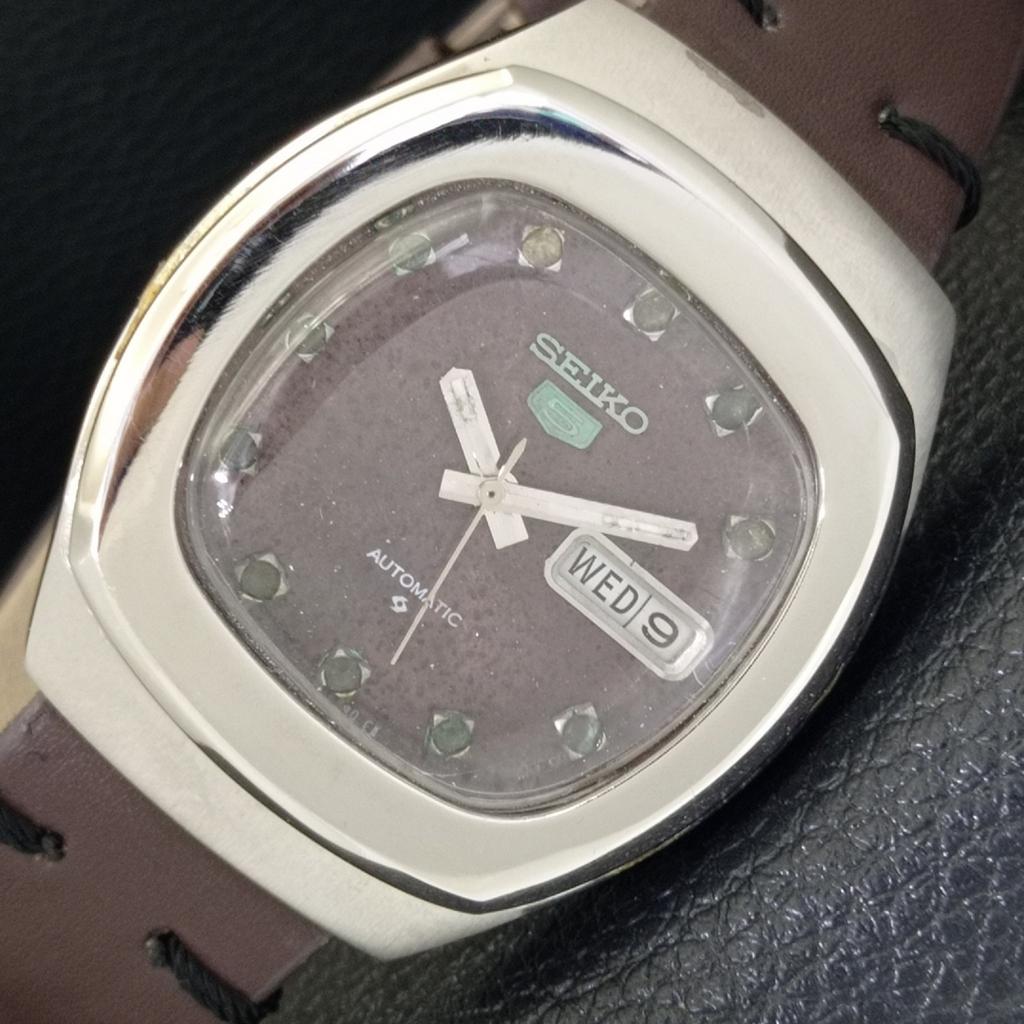 

ВИНТАЖНЫЕ МУЖСКИЕ НАРУЧНЫЕ ЧАСЫ SEIKO 5 AUTOMATIC 6309A ЯПОНИЯ ОРИГИНАЛЬНЫЙ ЦИФЕРБЛАТ a702511-1 R126-a702511