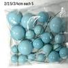 20-Piece Mixed Set: Gold, Silver, Foam, Iridescent, and Christmas Cake Decoration Balls