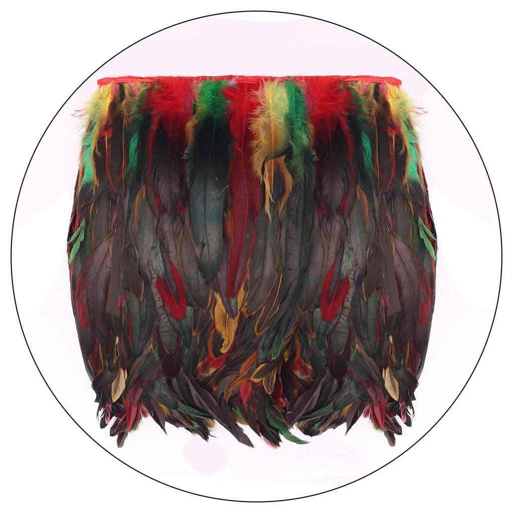 Gothic Feather Shawl for Halloween Masquerade Party