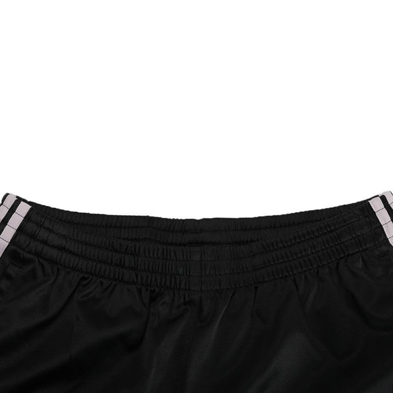 Adidas Neo X Pokémon Collaboration Solid Color Side Stripe Sports Shorts Women Shorts Black FM0328