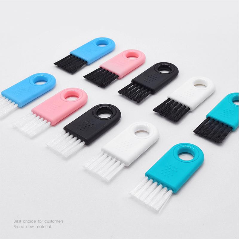 5cm Plastic Bristle Cleaning Brush for Lint, Keyboards, Phones, Earphones & Razors