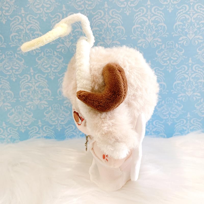 Angel Halo & Winged Dress for 10-15cm Plush Toy, Kigurumi, Accessories, Otaku, Doll, Mascot, Kpopdoll, Costume [Used]