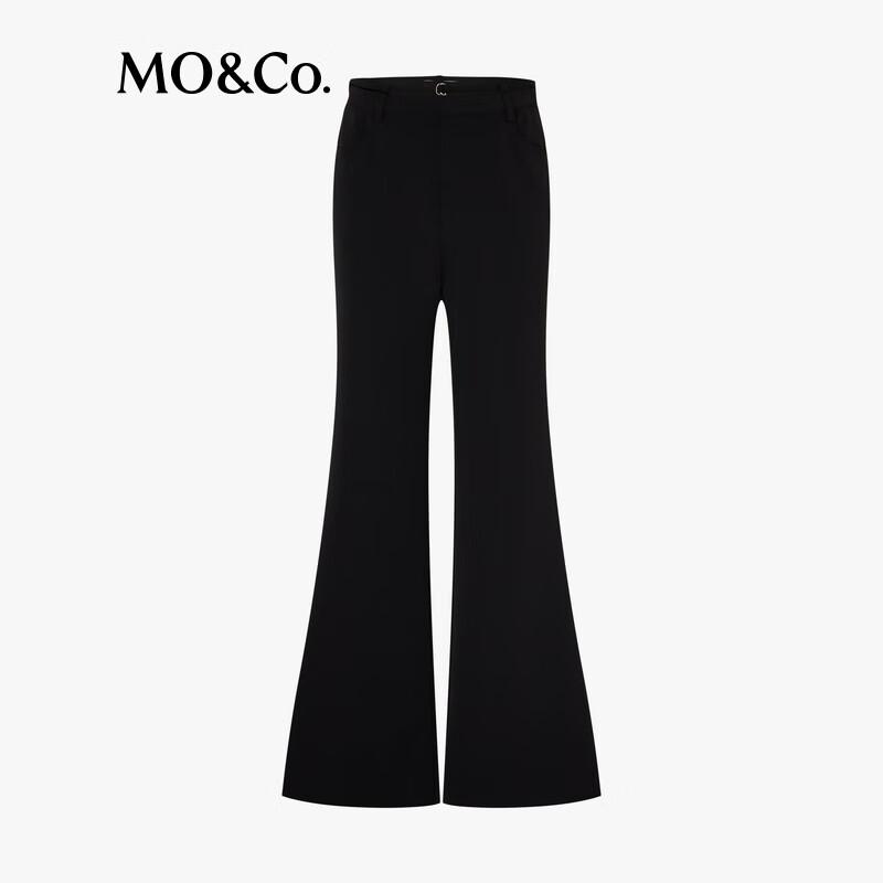 MO&Co. 2025 Autumn Micro Flare Casual Pants