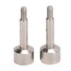 2pcs RC Rear Wheel Axle Cups for WLTOYS 124008 124010 Remote Control Car Metal Wheel Stub Axle Shaft