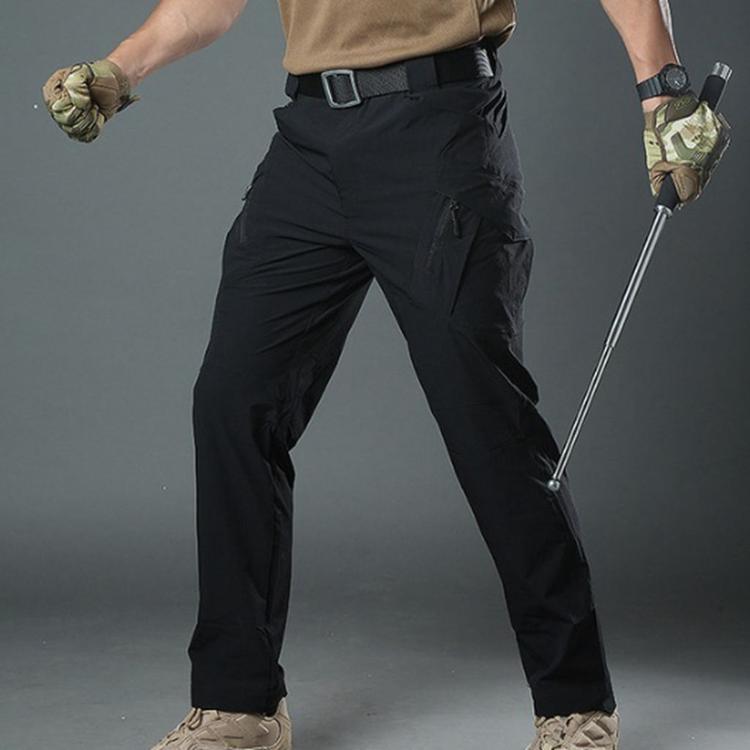 

City Military Tactical Pants Men SWAT Combat Army Trousers Men Many Pockets Waterproof Wear Resistant Casual Cargo Pants 2026 S чёрный