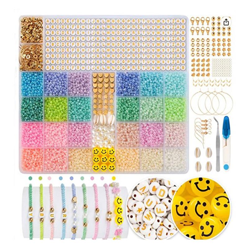 

Дитячі кольорові браслети з намистинами, намиста, ювелірні аксесуари, лист з м якої глини, набір для DIY з м якої глини, намистини з глини