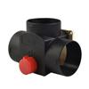 75mm Car Accessorie Heater Air Vent Ducting T Branch Air Outlet Vent Pipe Ducting For Eberspacher Webasto Regulating Flap Valve