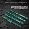 High-Hardness Skew Head Professional Eccentric Drill Bits for Tiles/ Glass/Metal/Wood Drilling Tools 6-12mm Drill Bits Set