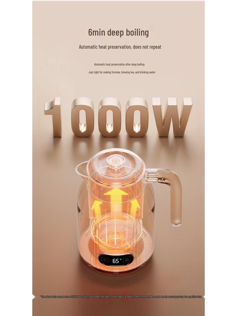 OIDIRE Smart Electric Kettle: 316 Stainless Steel, Thermostatic, Automatic Heat Preservation, Ideal for Brewing.