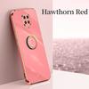 Plating Square Finger Ring Holder Phone Case On For Xiaomi Redmi Note 9 Pro Max Note9 S 9s 9pro Luxury Soft Silicone Stand Cover