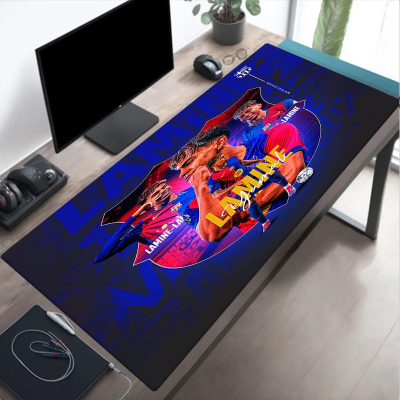 Lamine Yamal Fußball Jubel Mauspads Mauspads, Gaming-Mauspads, Tastaturmatten, Schreibtischdekoration für Computer-Notebook, Fan-Geschenk, Geburtstagsgeschenk