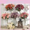 Decorative Fake Flower Bouquet Featuring Peony And Hydrangea For Wedding And Living Room Decor