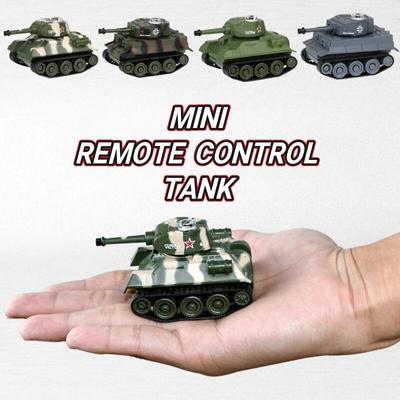 Mini Rc Car Toy for Boys Remote Control Tank Radio-Controlled Clawer Small Electronic Toys Simulate Tank Model Children Gift