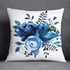 Retro Butterfly Home Decoration Pillowcase Square Pillowcase Home Office Decoration Cushion Cover