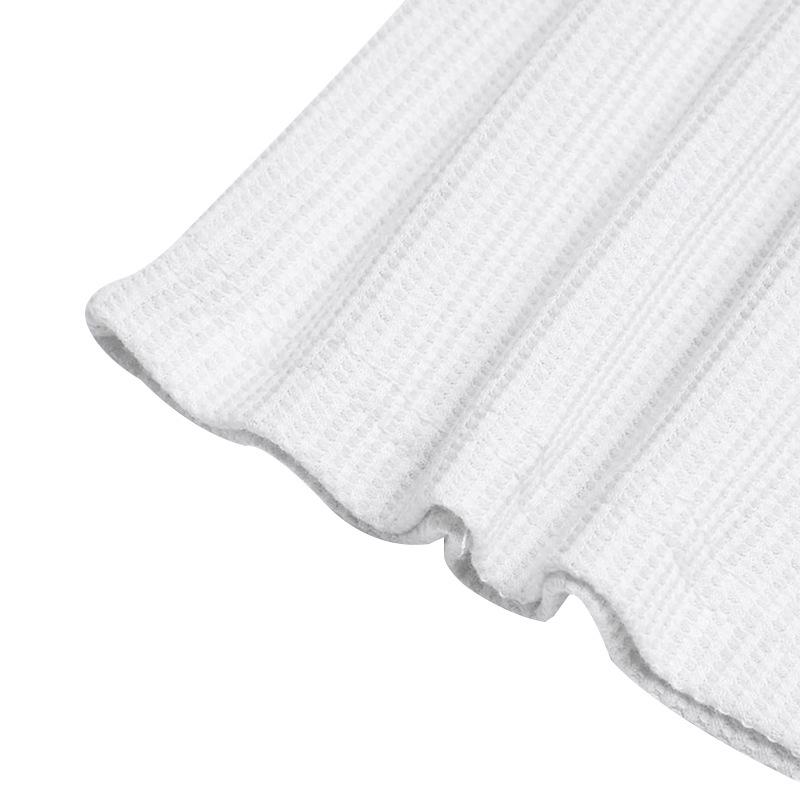 Autumn and Winter Fashion Men's T-shirt Waffle Collar Button Slimming Long Sleeve Polo Shirt Men T Shirts