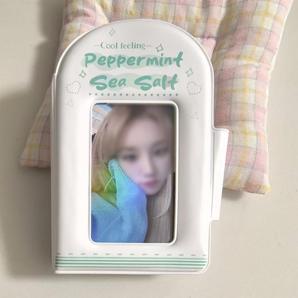 

Cartoon Card Collect Book 3 Inch Photo Card Storage Booklet New Photo Organizer Student синій