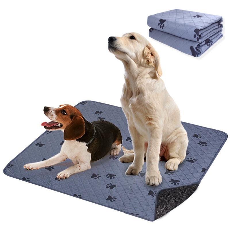 Tapis absorbant réutilisable pour chien Couche absorbante réutilisable Tapis urinaire pour animal de compagnie Tapis d'entraînement lavable pour chiot Tapis de lit pour animal de compagnie Tapis d'urine pour petit animal Tapis de couchage pour petit animal