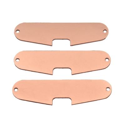 Pack of 3 Single Coil Guitar Pickups Baseplate Copper Construction Perfect for Clear Sound Capture and Easy Installation