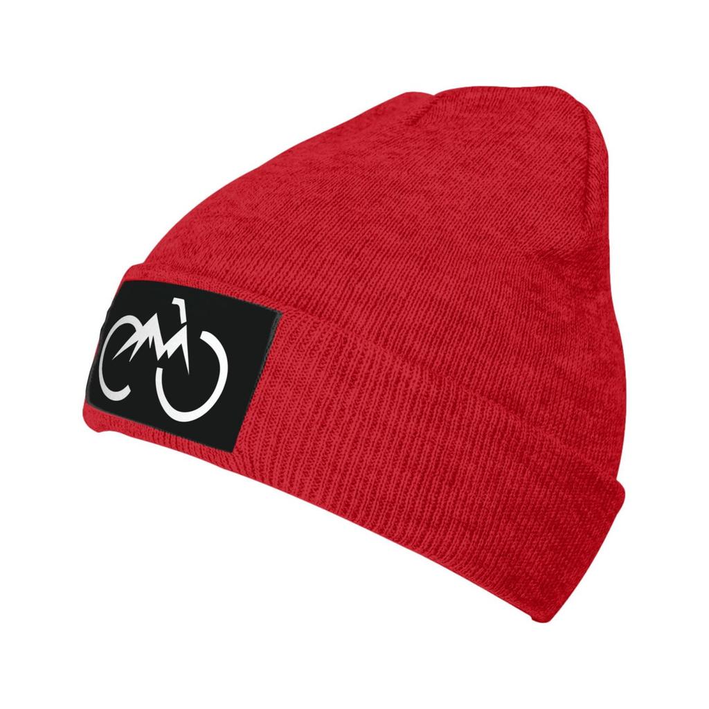 Mountain Bike Unisex Adult Knit Beanie For Unisex Women Warm Snug Hat Cap Knitted Hats
