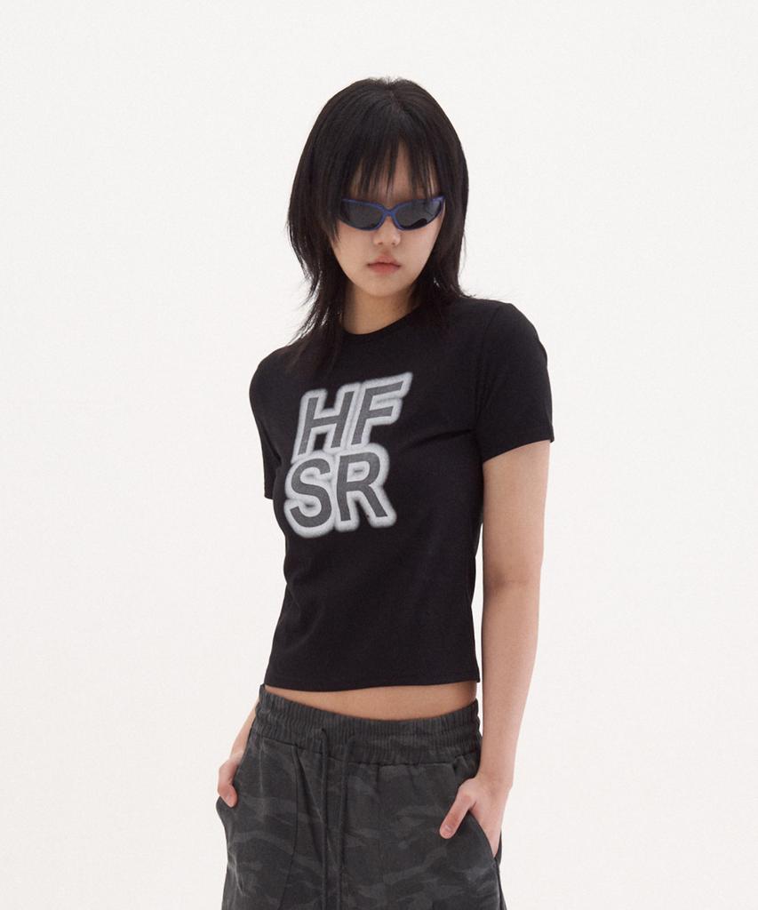 Haipaisaundeulepeoleonseu Hfsr Logo T-Shirt, Black