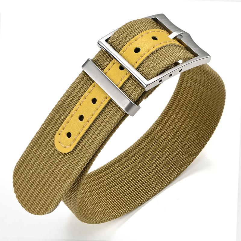 Nylon Strap 20mm 22mm Thick Premium Ballistic Nylon Strap for Men and Women Washable Bracelet Bracelet Watch Accessori