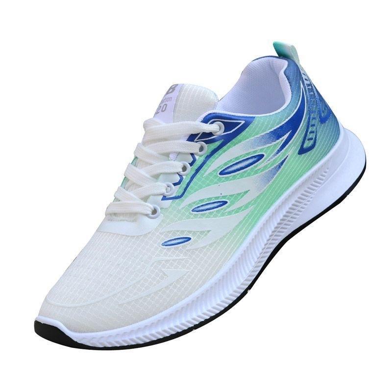 Men's Shoes New Non-slip Running Shoes Men's Ice Silk Mesh Casual Sports Shoes Men's Versatile Trendy Shoes