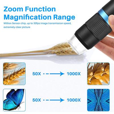 500-1600X HD Microscope LED Magnifier Camera Professional Electronic Digital USB Microscope for PC Cell Phone Digital Microscope