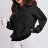 Damen Oversized Sweatshirts Pullover Hoodies Fleece Pullover Langarm Mit Taschen Winter Herbst Outfits