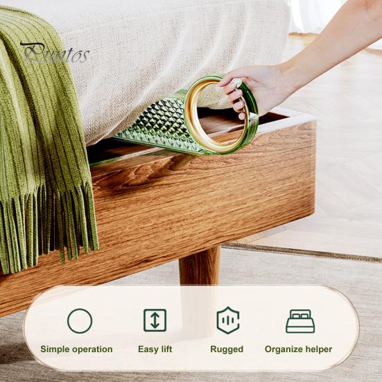 Mattress Lifter Elevator Strong Load-bearing Comfortable Grip Stable Triangular Bed Maker Tool Lift Handheld Lifting Bedroom Furniture