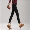 Tragen Sie enge Hosen für kleine Füße von Frauen, Bleistifthosen für Herbst und Winter, warme Damenhosen